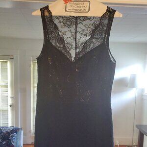 BCBGMAXAZARIA Black Lace Cocktail Dress